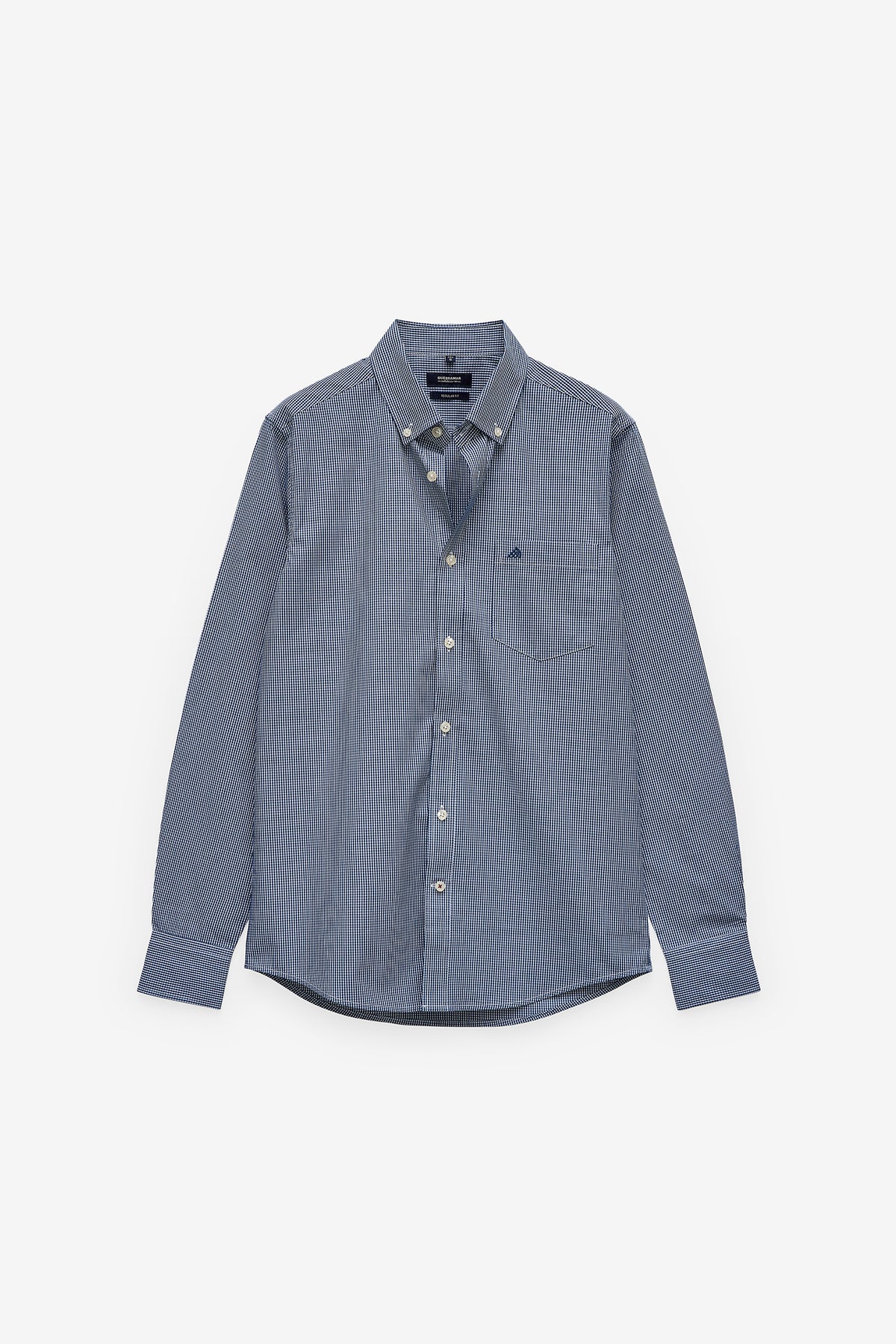 CAMISA POPELINA AOS QUADRADOS