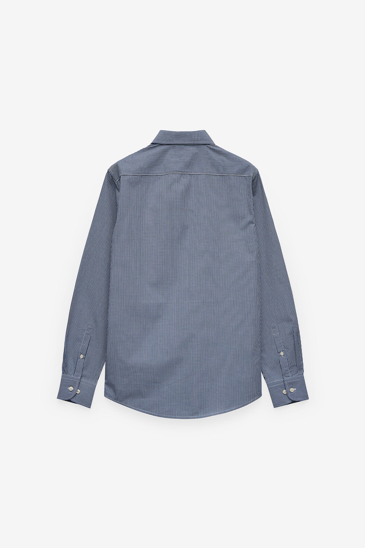 CAMISA POPELINA AOS QUADRADOS