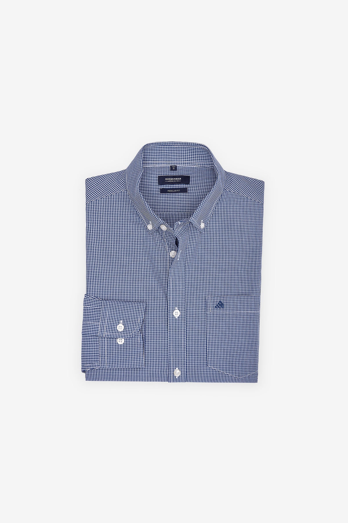 CAMISA POPELINA AOS QUADRADOS