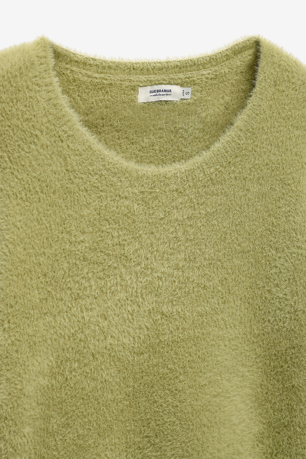 CAMISOLA MALHA DECOTE REDONDO COM PÊLO