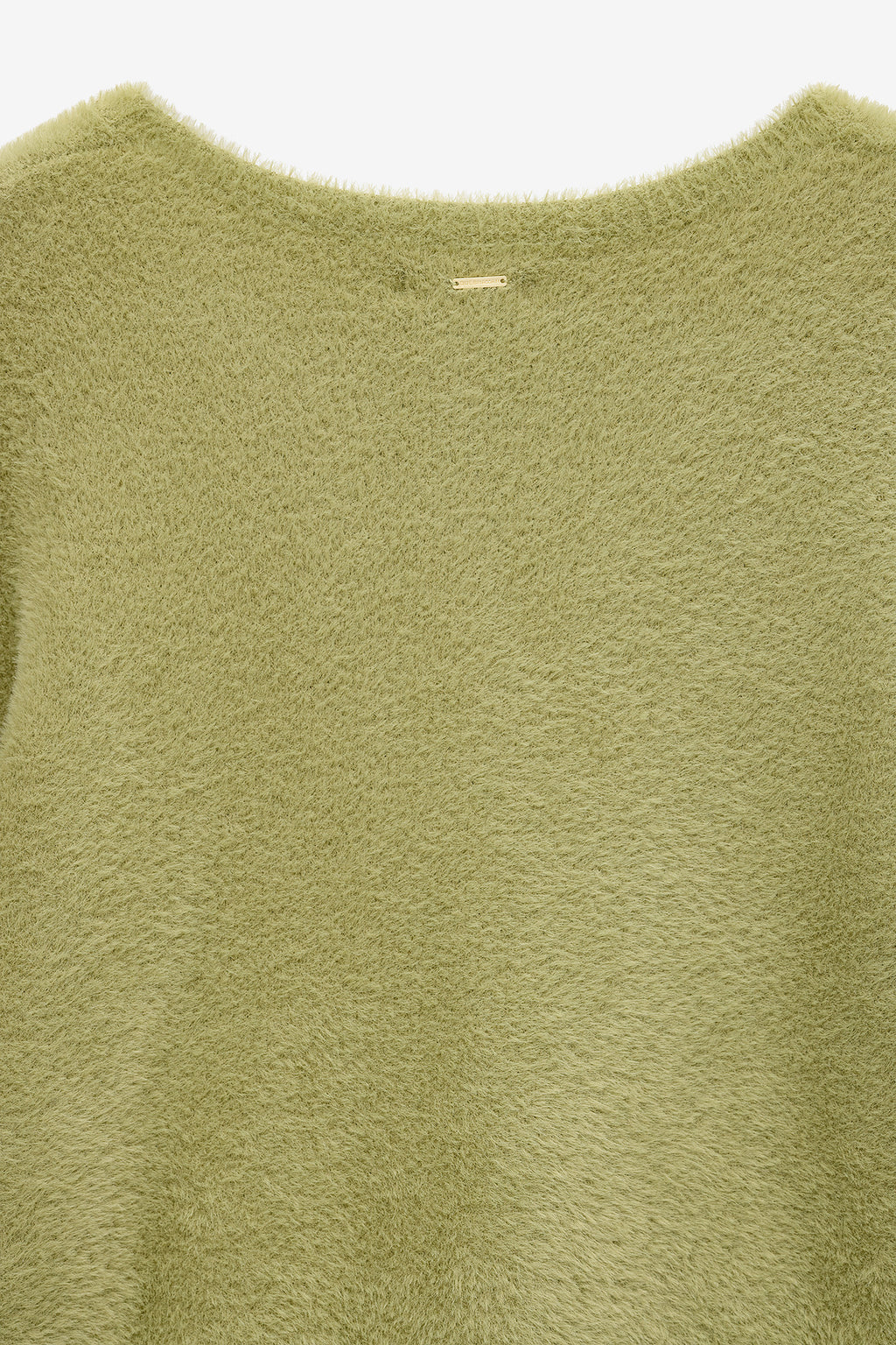 CAMISOLA MALHA DECOTE REDONDO COM PÊLO