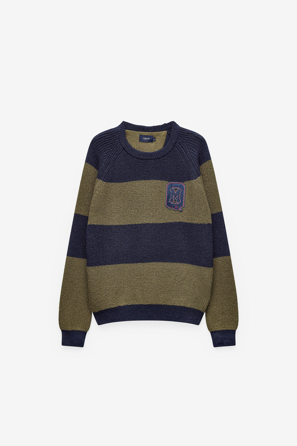 CAMISOLA DECOTE REDONDO COM RISCAS COLEGIAL