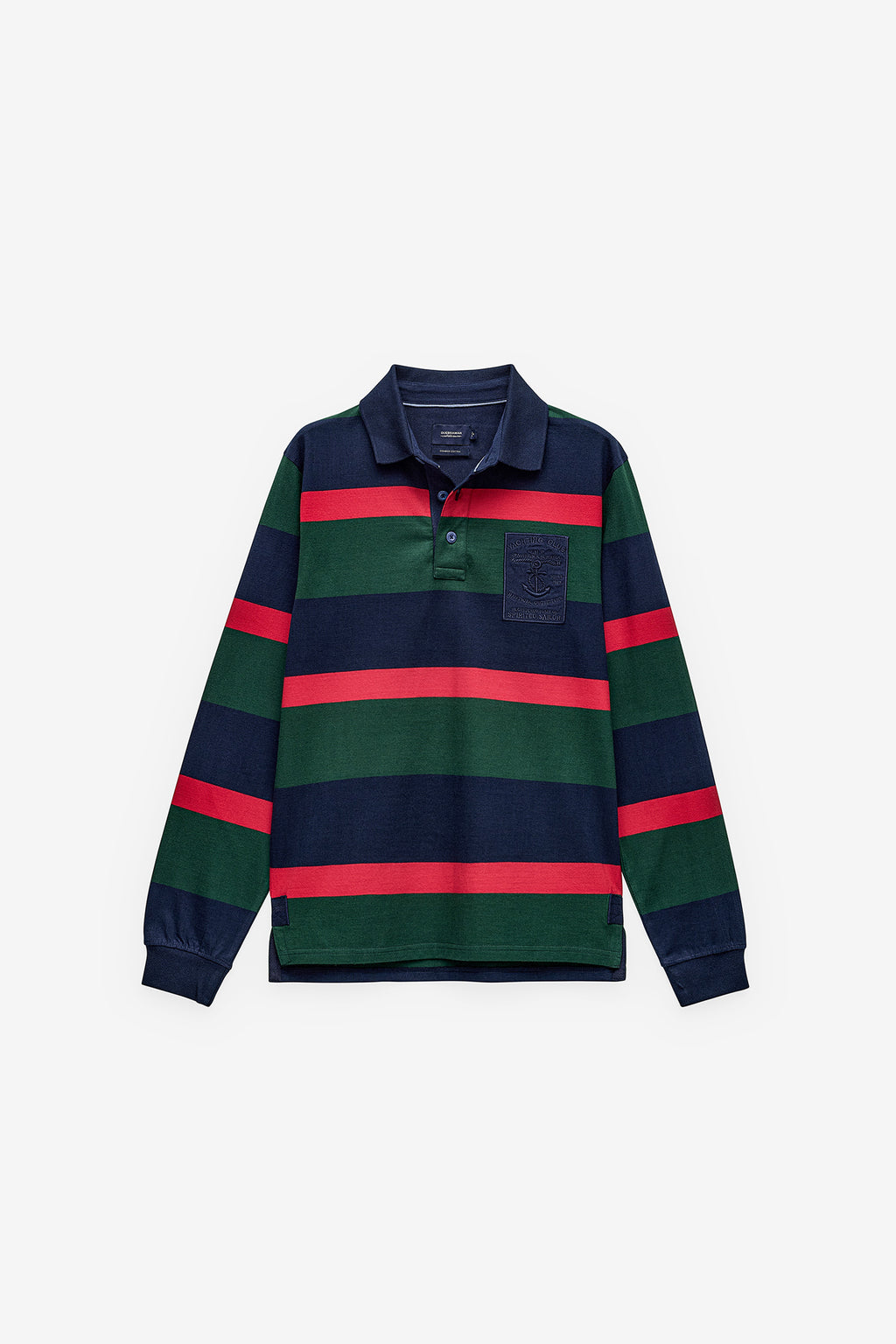 POLO MANGA COMPRIDA  ESTILO RUGBY