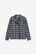 CAMISA DE CUELLO MAO A CUADROS