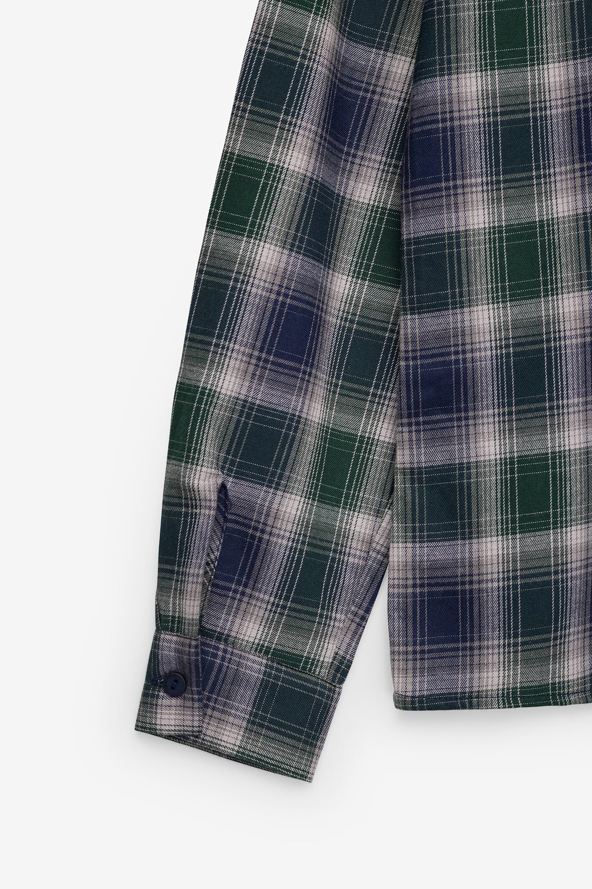 CAMISA DE CUELLO MAO A CUADROS