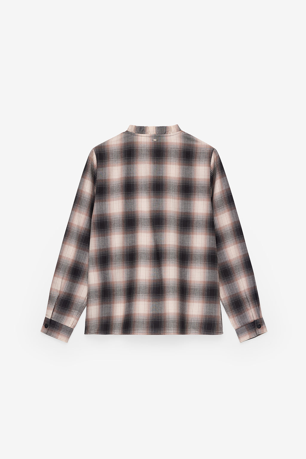 CAMISA COM GOLA MAO EM XADREZ