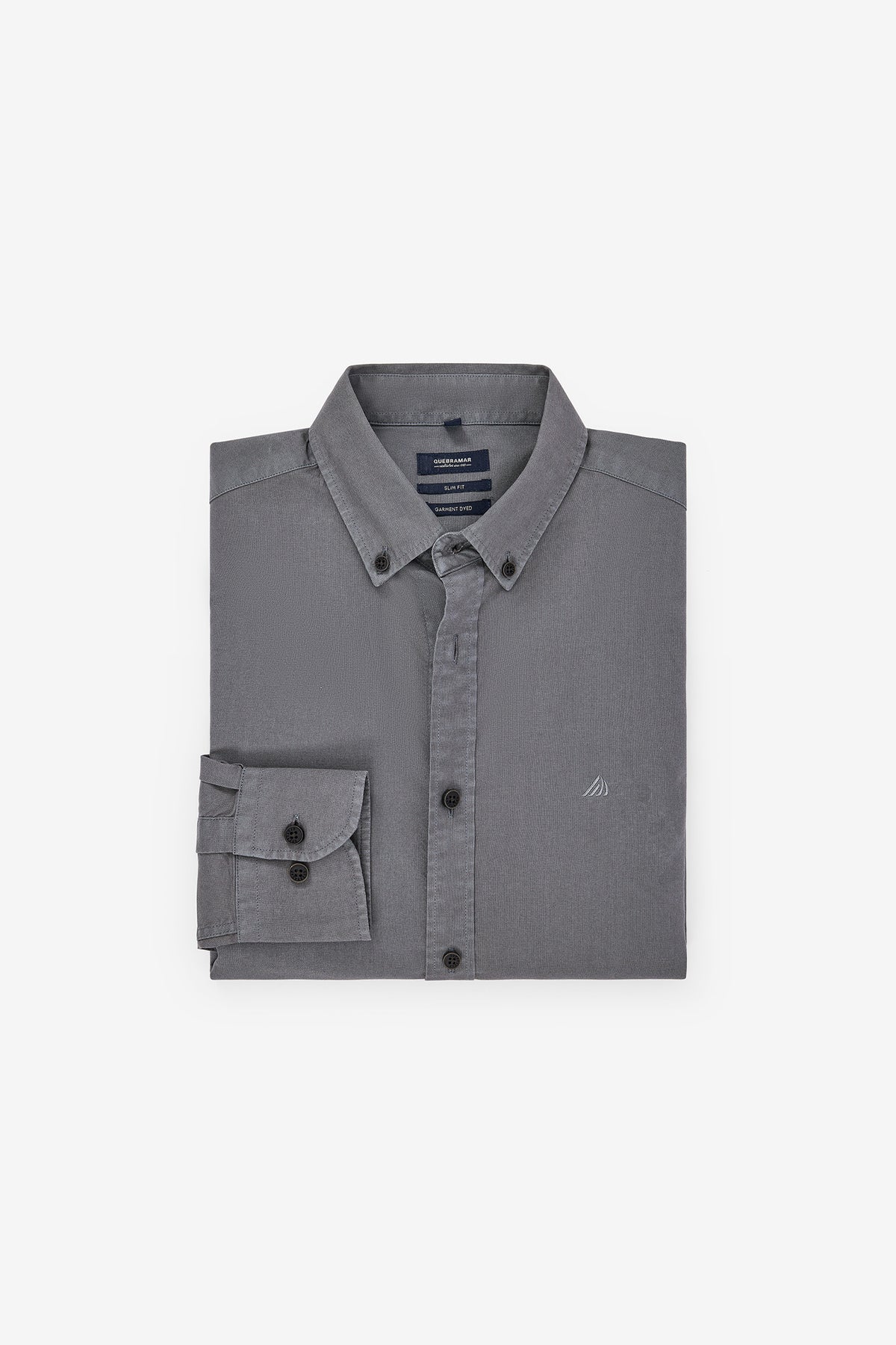 CAMISA SLIM FIT GARMENT DYE
