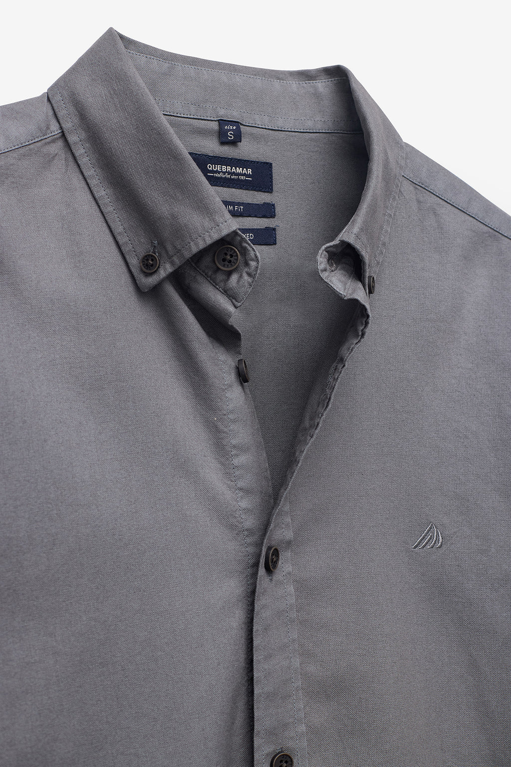 CAMISA SLIM FIT GARMENT DYE