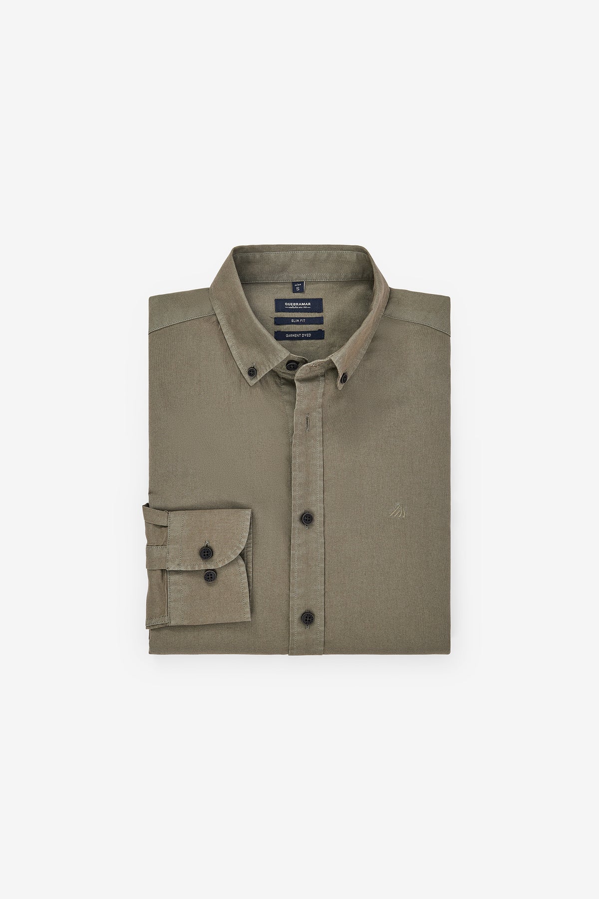 CAMISA SLIM FIT GARMENT DYE