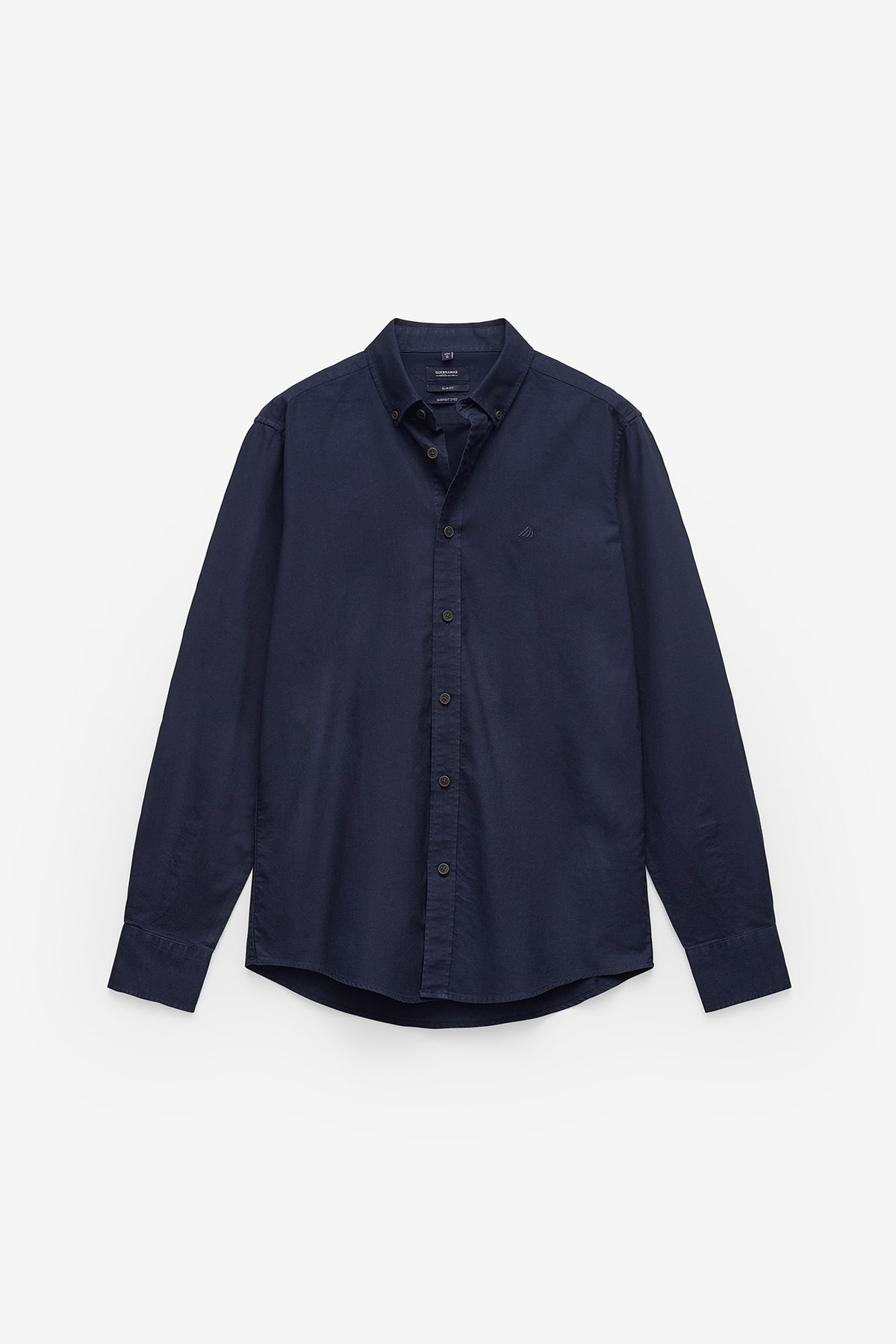 CAMISA SLIM FIT TEÑIDO EN PRENDA