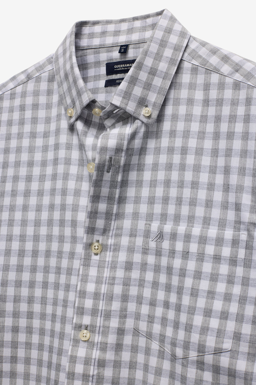 CAMISA REGULAR FIT AOS QUADRADOS