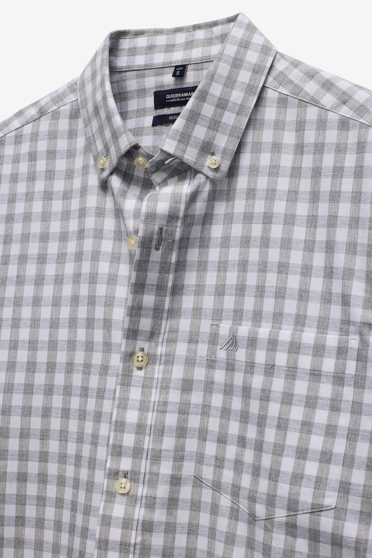 CAMISA REGULAR FIT AOS QUADRADOS