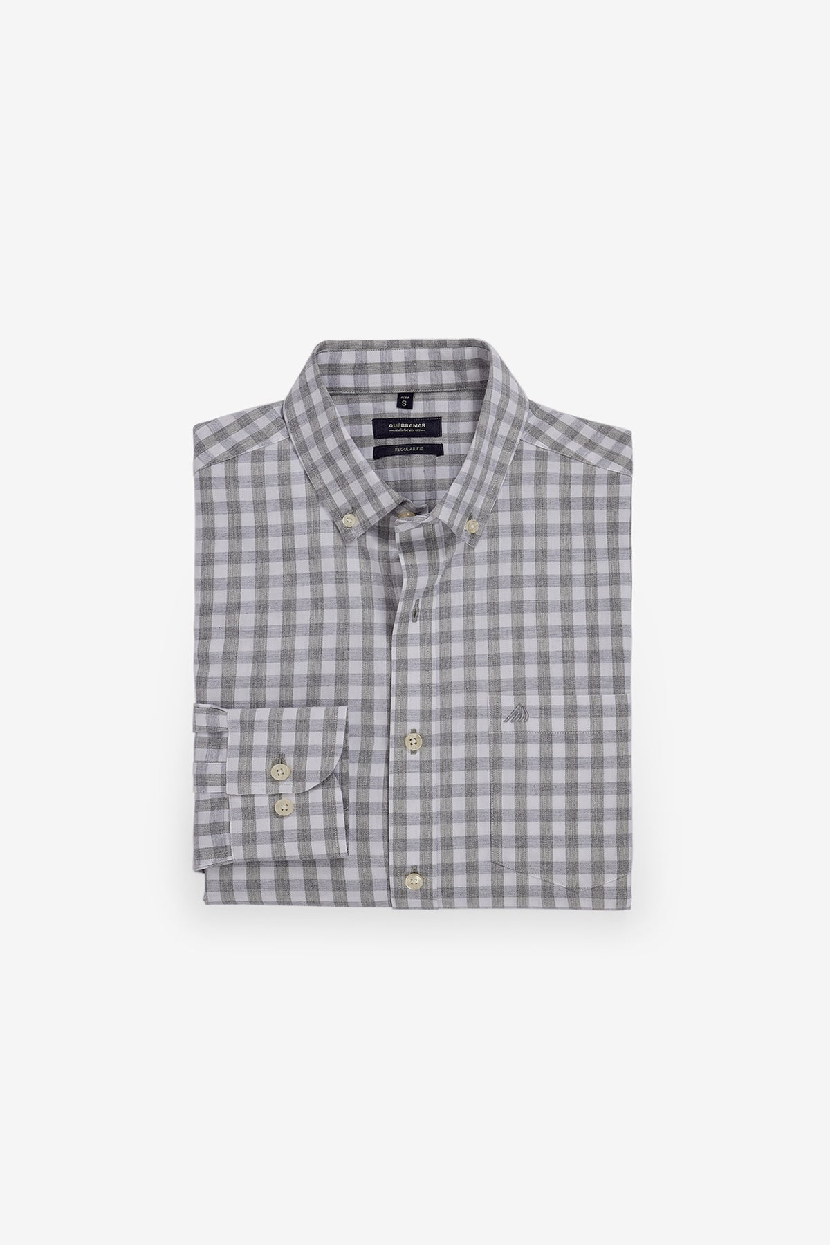 CAMISA REGULAR FIT AOS QUADRADOS