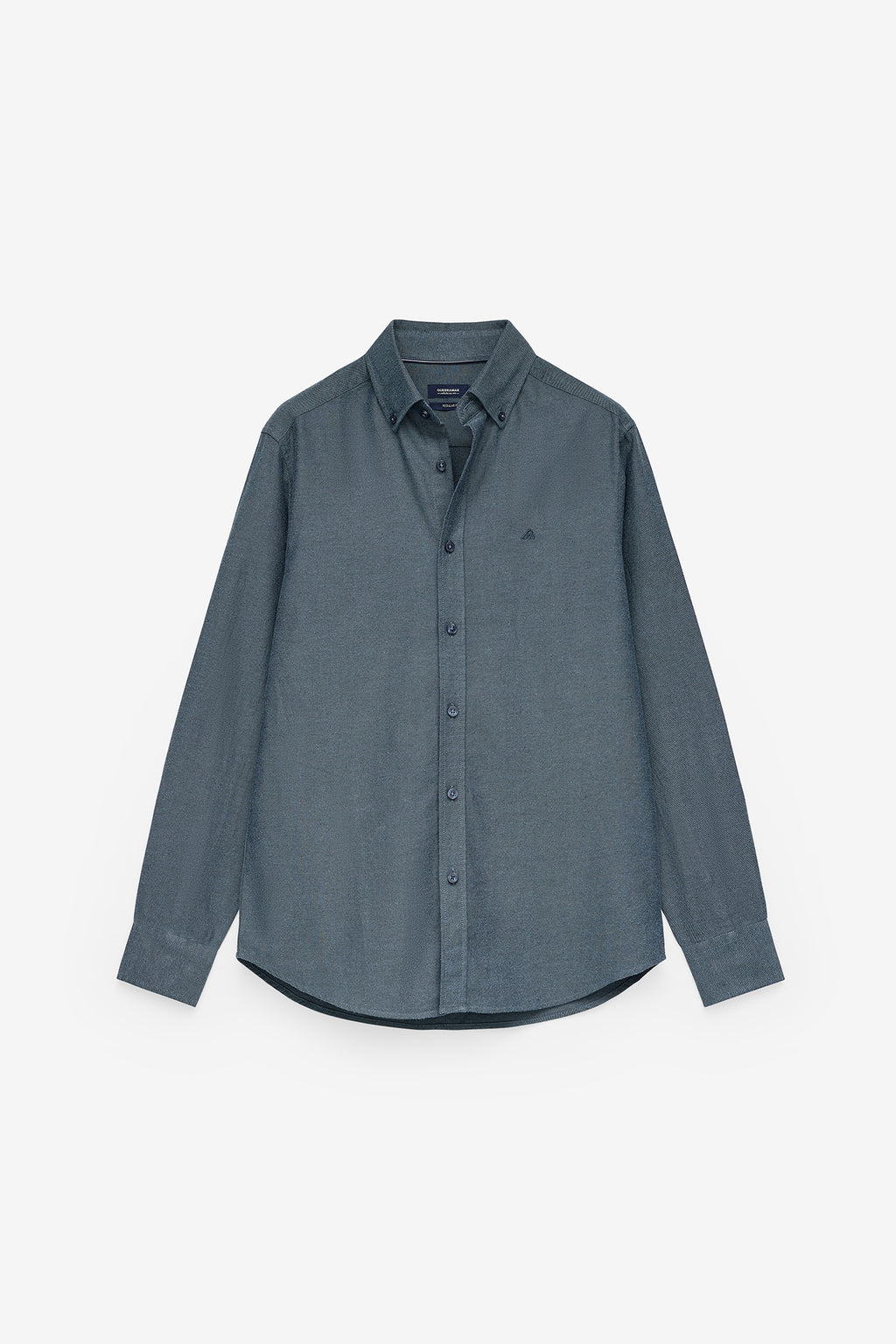 CAMISA REGULAR EN SEDA MEZCLA
