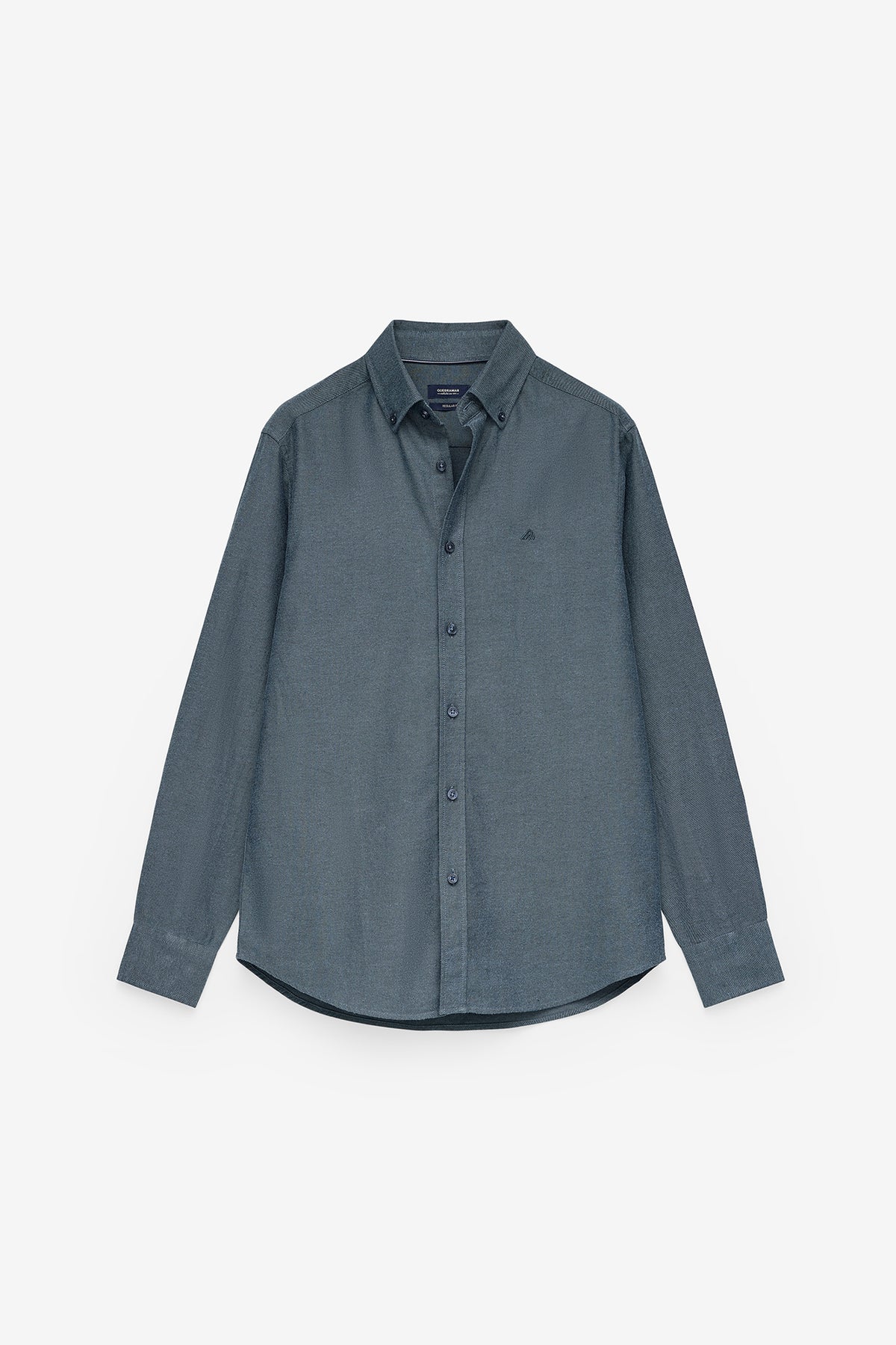 CAMISA REGULAR EN SEDA MEZCLA