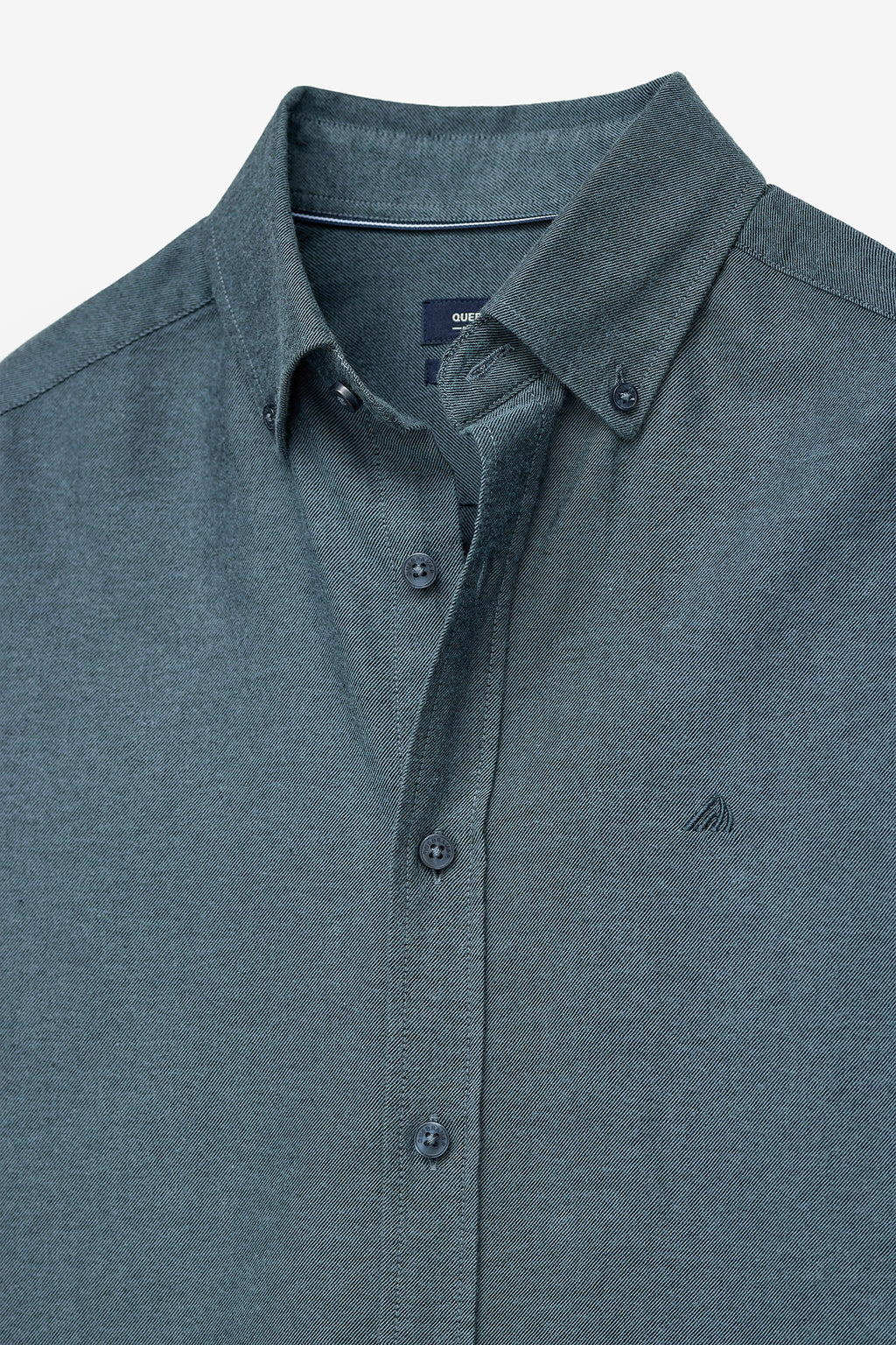CAMISA REGULAR EN SEDA MEZCLA