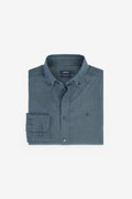 CAMISA REGULAR EN SEDA MEZCLA