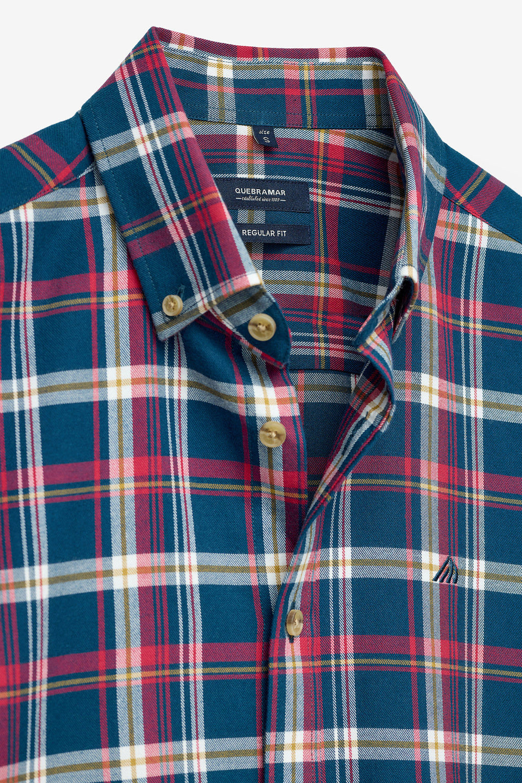 CAMISA DE CUADROS CORTE REGULAR