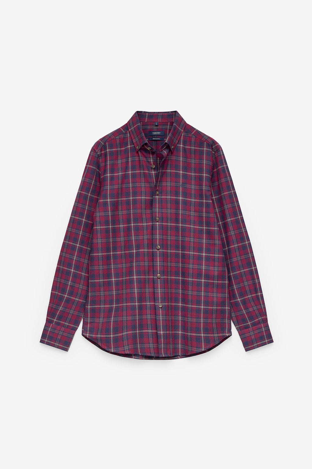 CAMISA A CUADROS REGULAR FIT