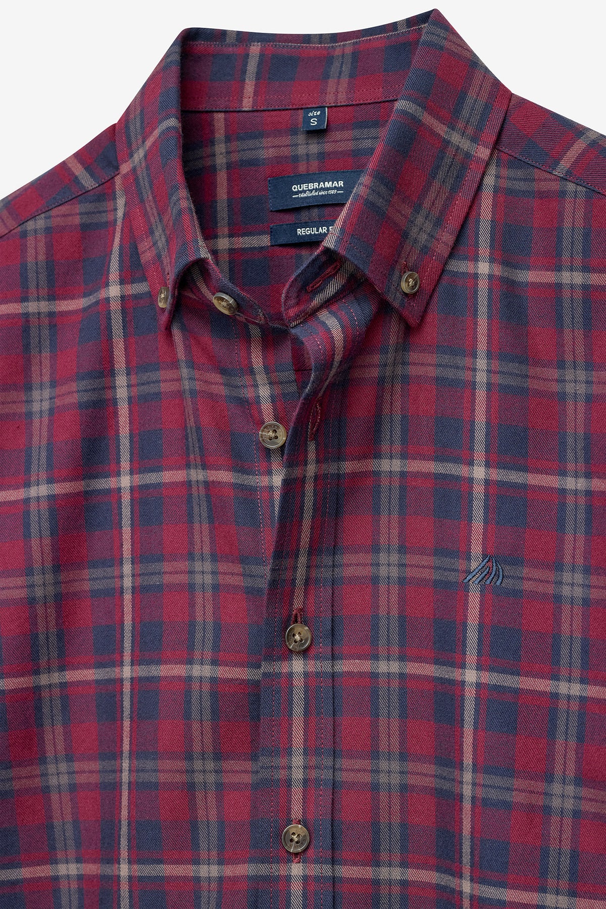 CAMISA A CUADROS REGULAR FIT