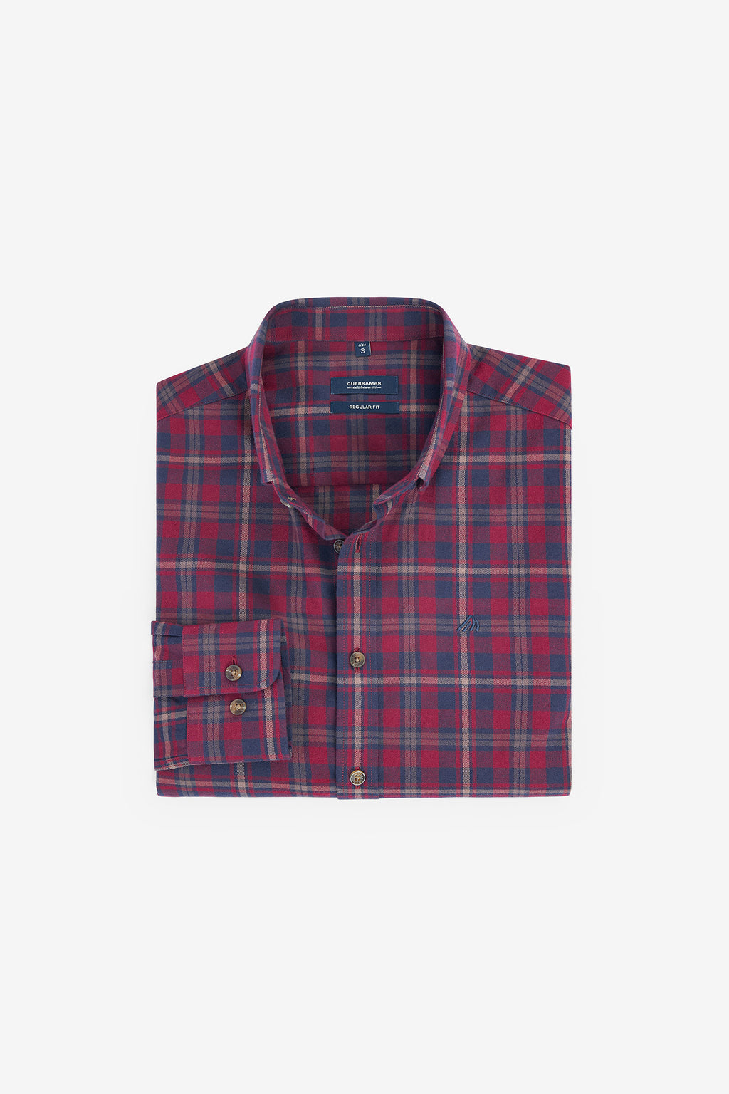 CAMISA A CUADROS REGULAR FIT