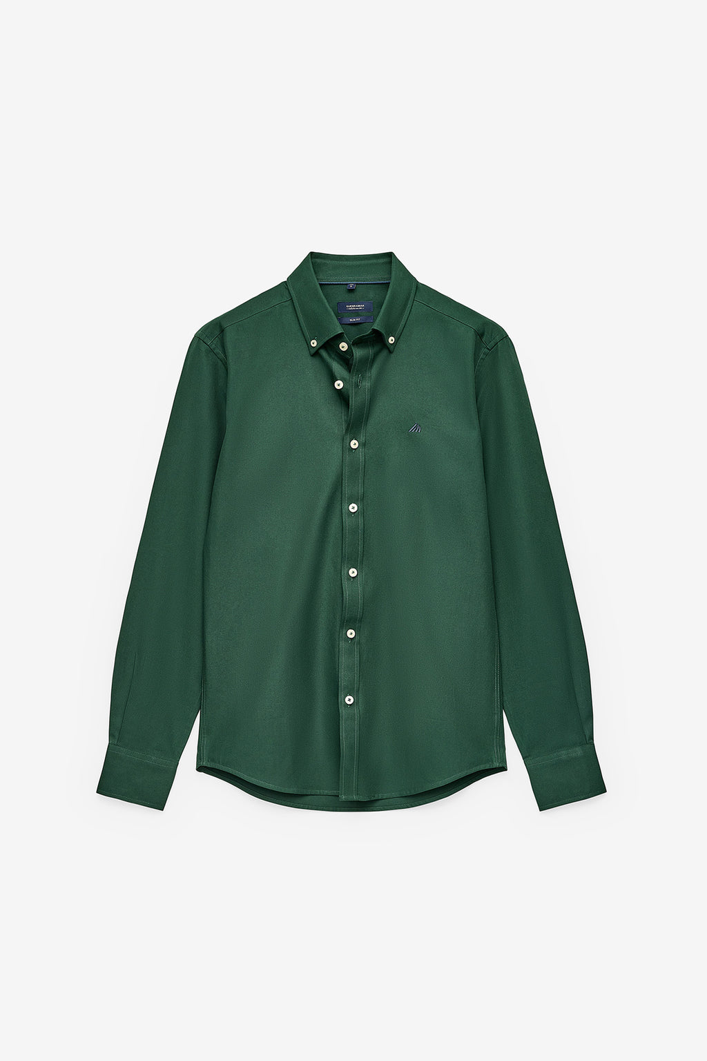 CAMISA SLIM FIT EN SARGA