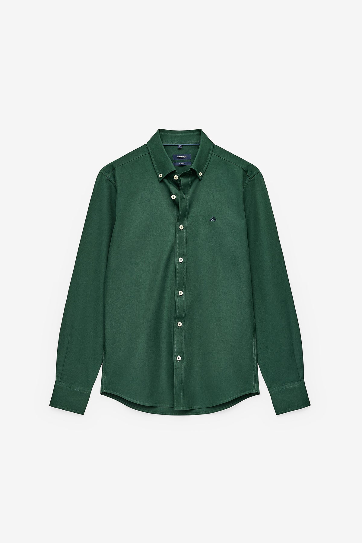CAMISA SLIM FIT EN SARGA