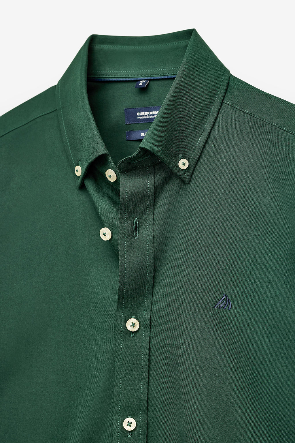 CAMISA SLIM FIT EN SARGA
