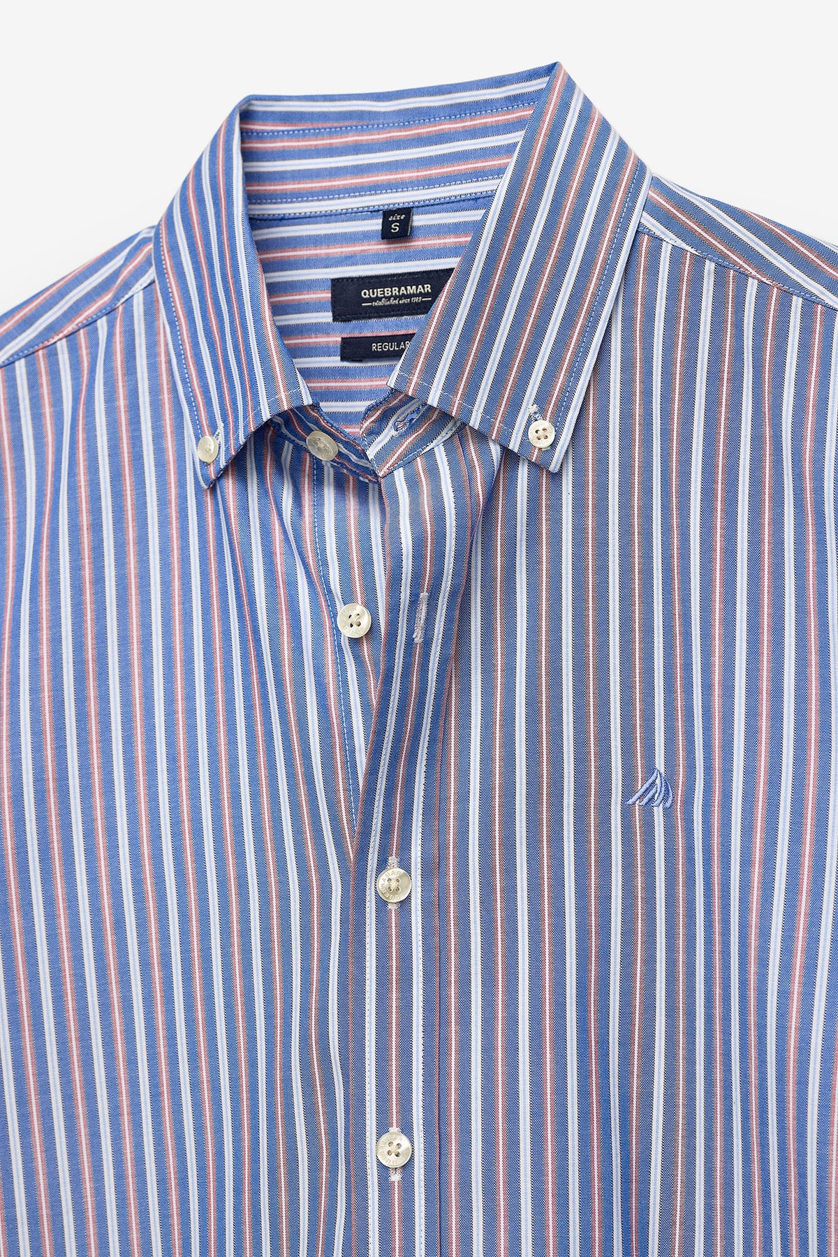 CAMISA REGULAR FIT DE RAYAS