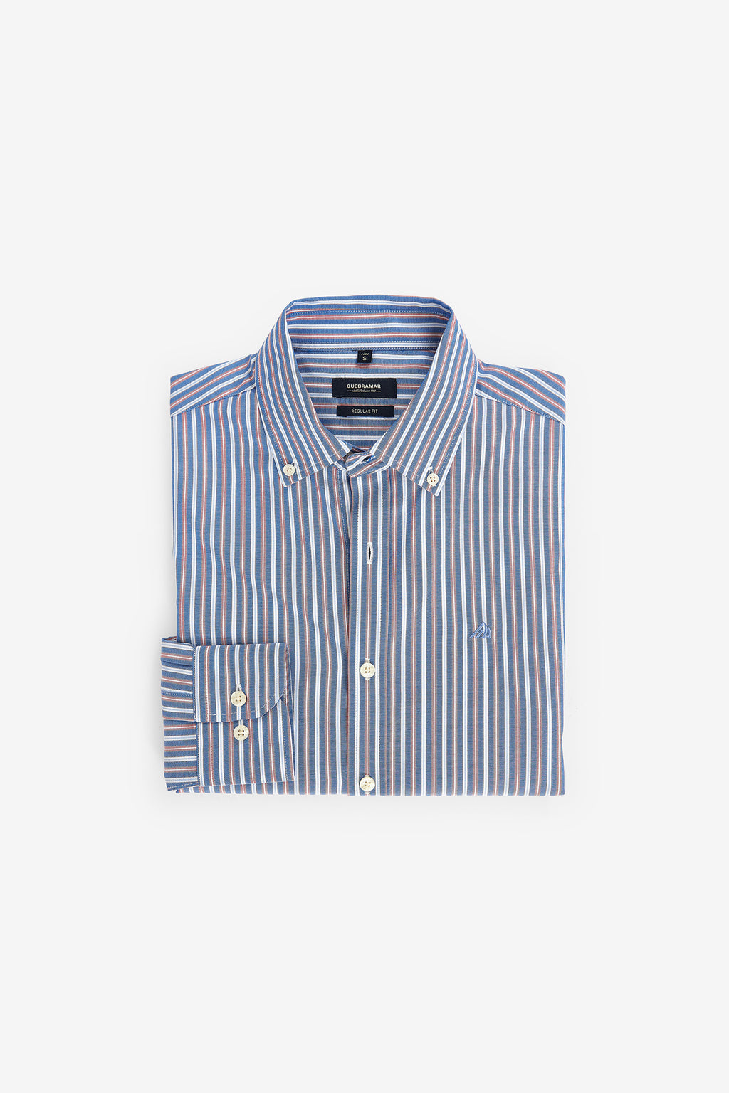 CAMISA REGULAR FIT DE RAYAS
