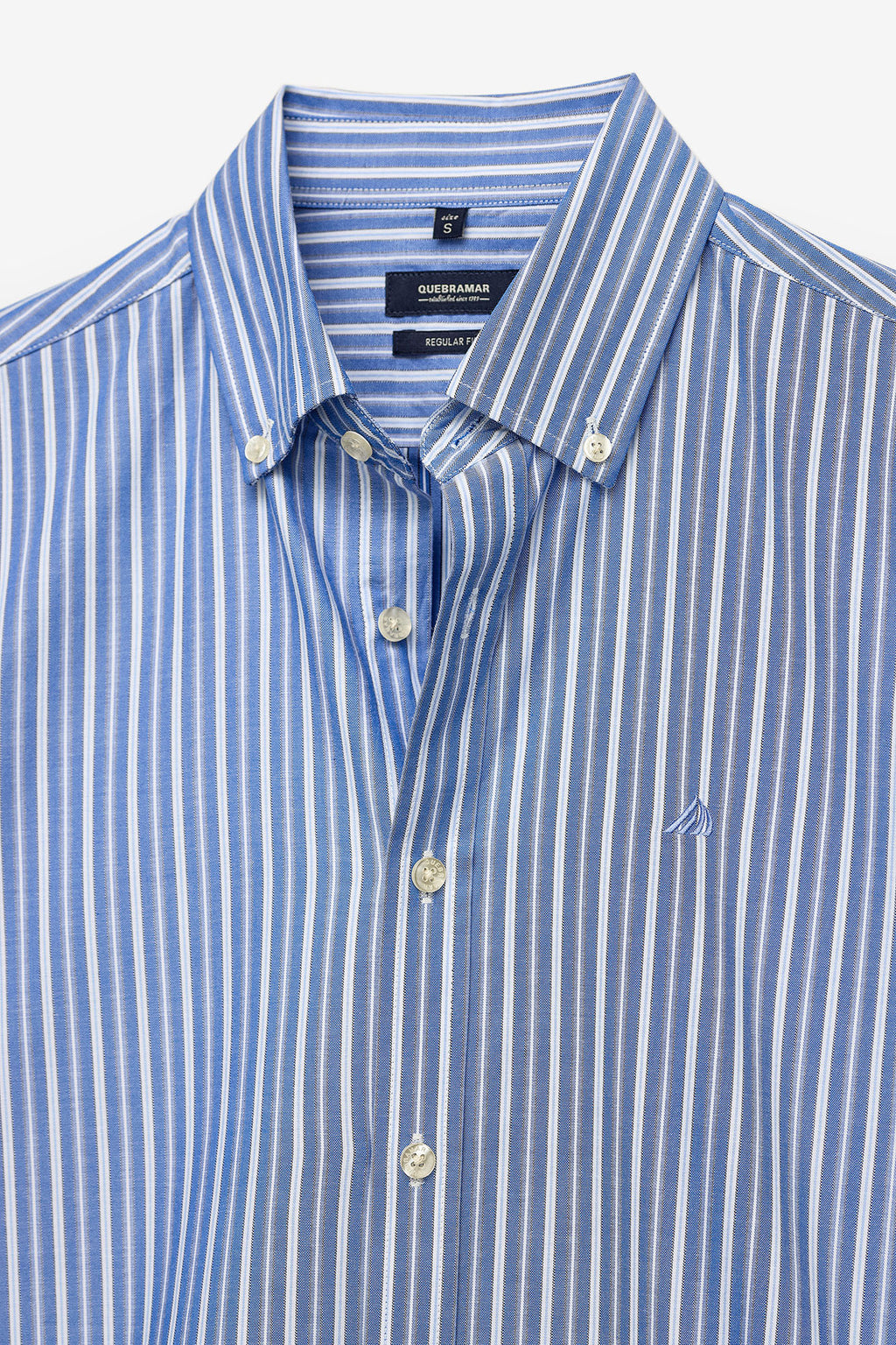 CAMISA REGULAR FIT DE RAYAS