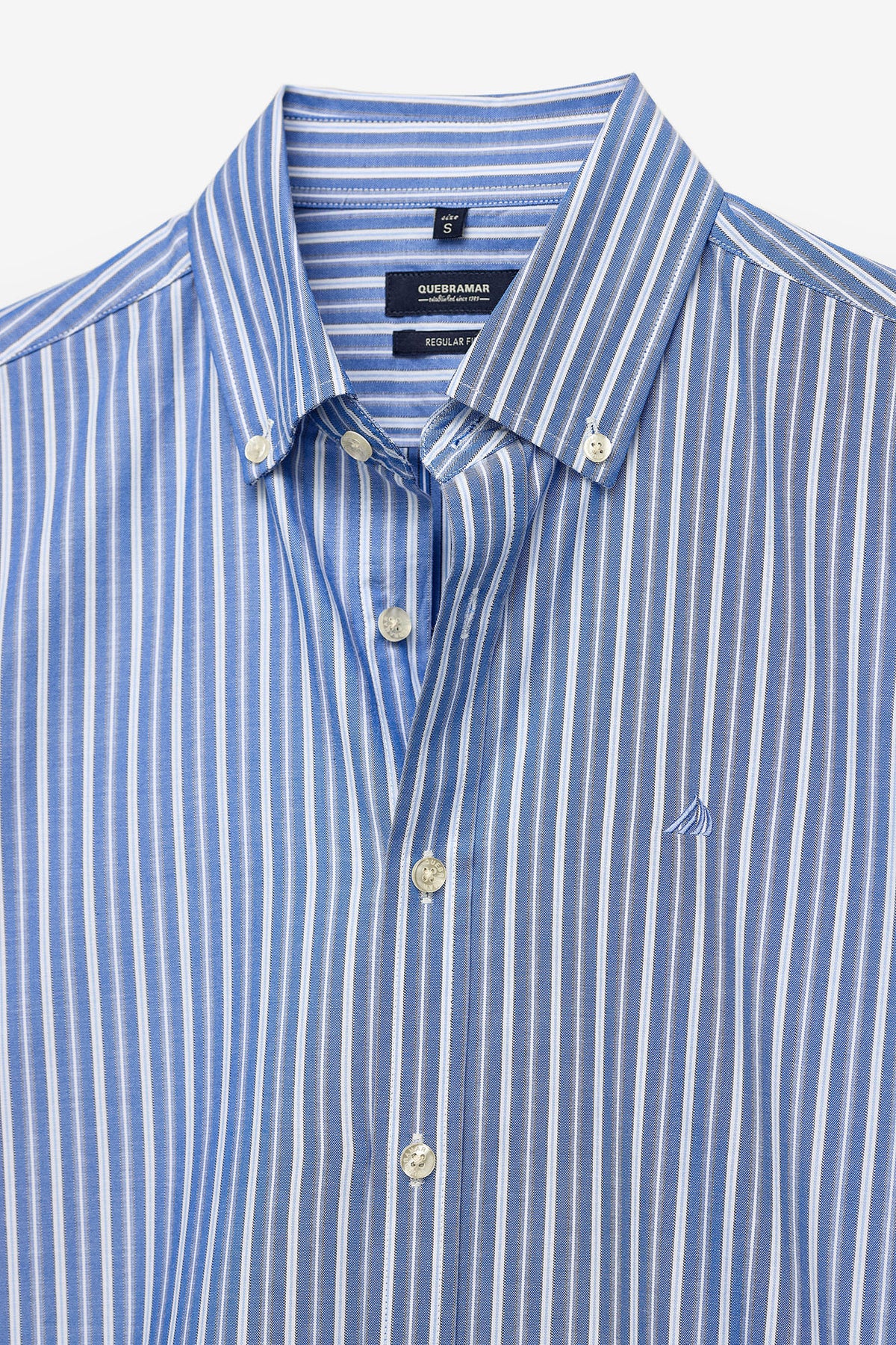 CAMISA REGULAR FIT DE RAYAS