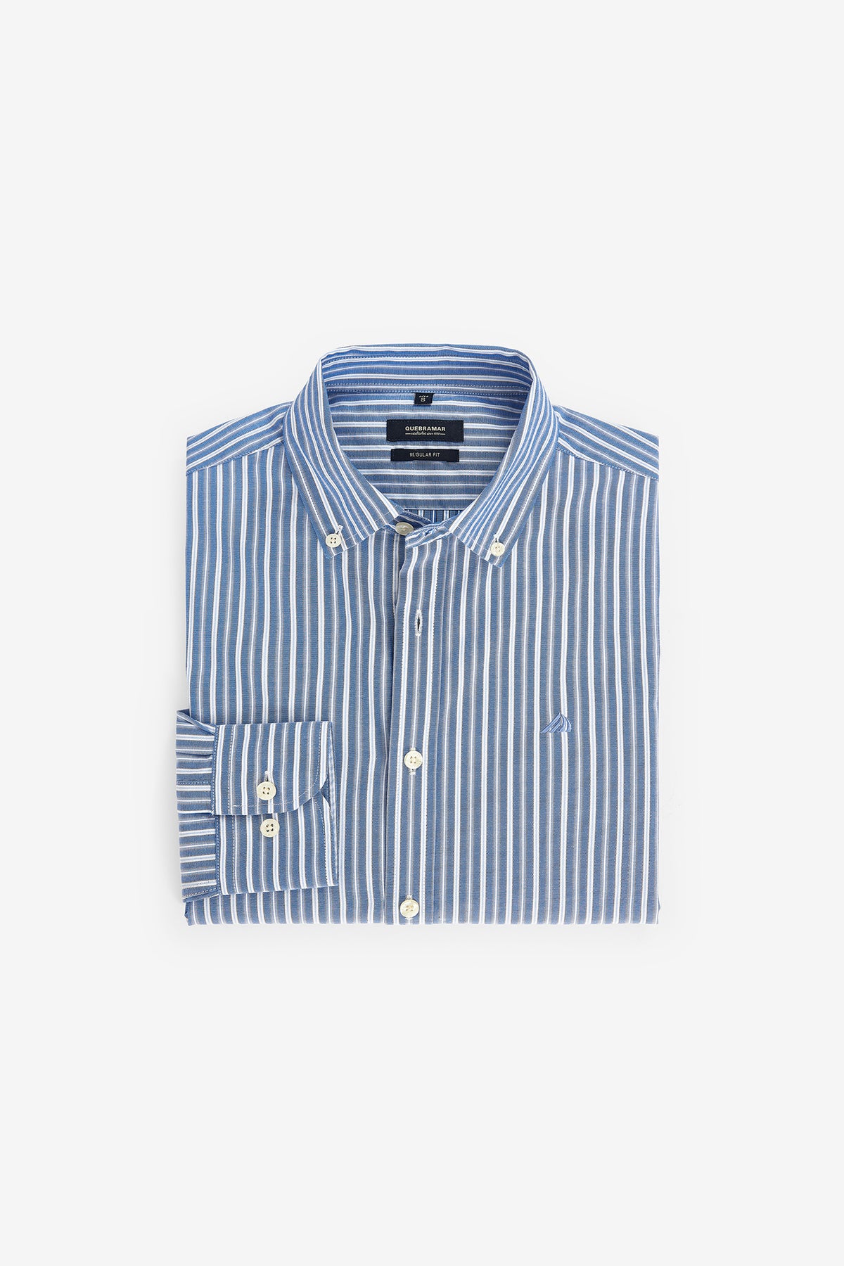 CAMISA REGULAR FIT DE RAYAS