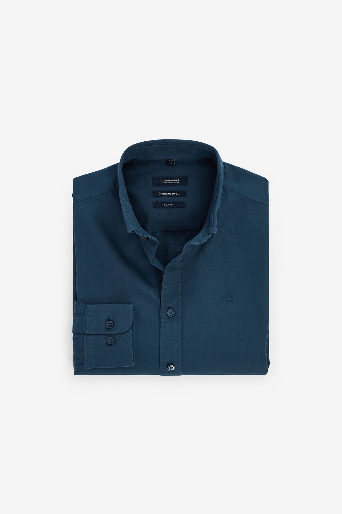 CAMISA SLIM FIT DE SARJA LAVADA