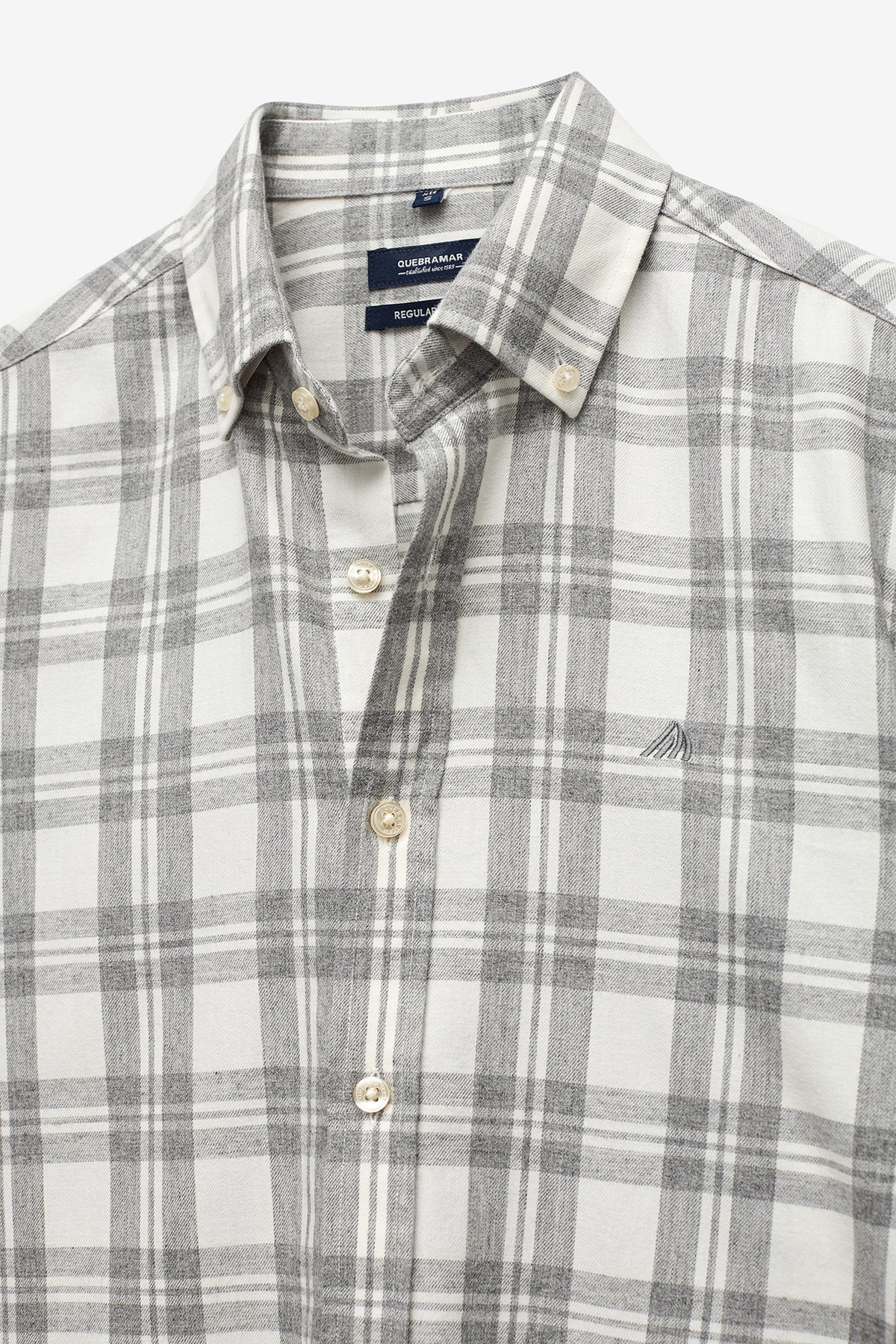 CAMISA REGULAR FIT DE CUADROS