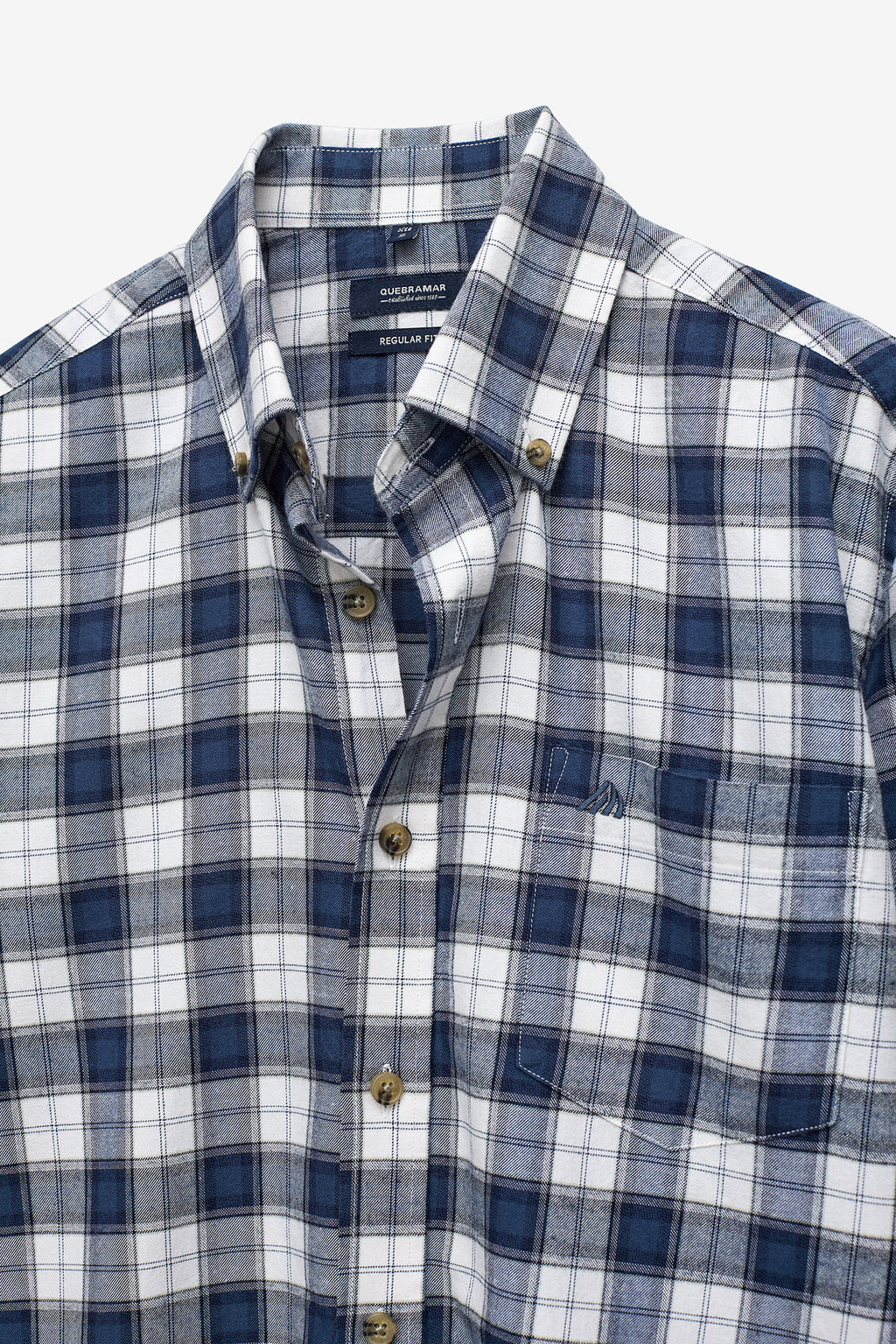 CAMISA A CUADROS REGULAR FIT