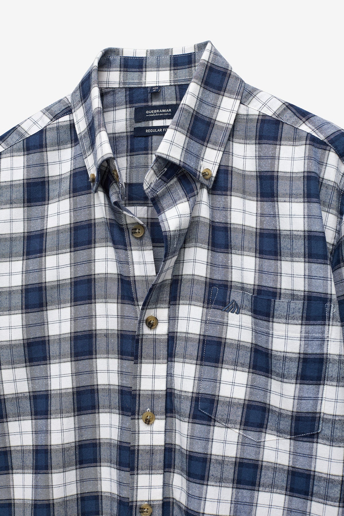 CAMISA A CUADROS REGULAR FIT