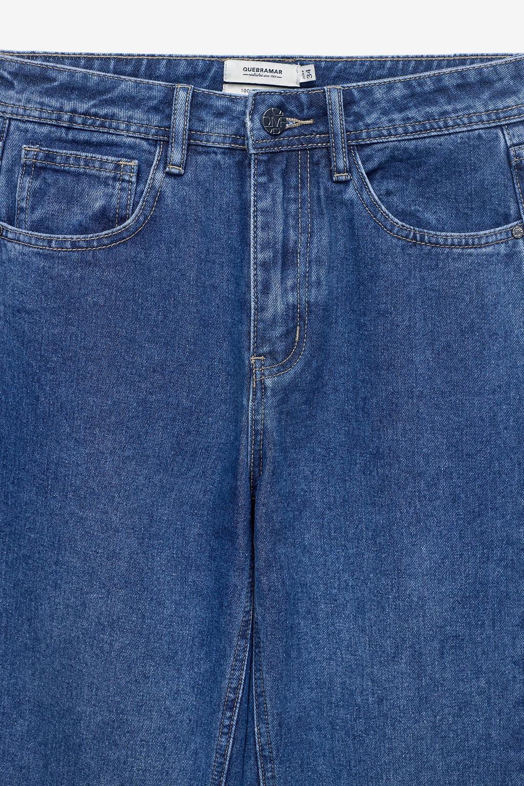CALÇAS DENIM MOM FIT