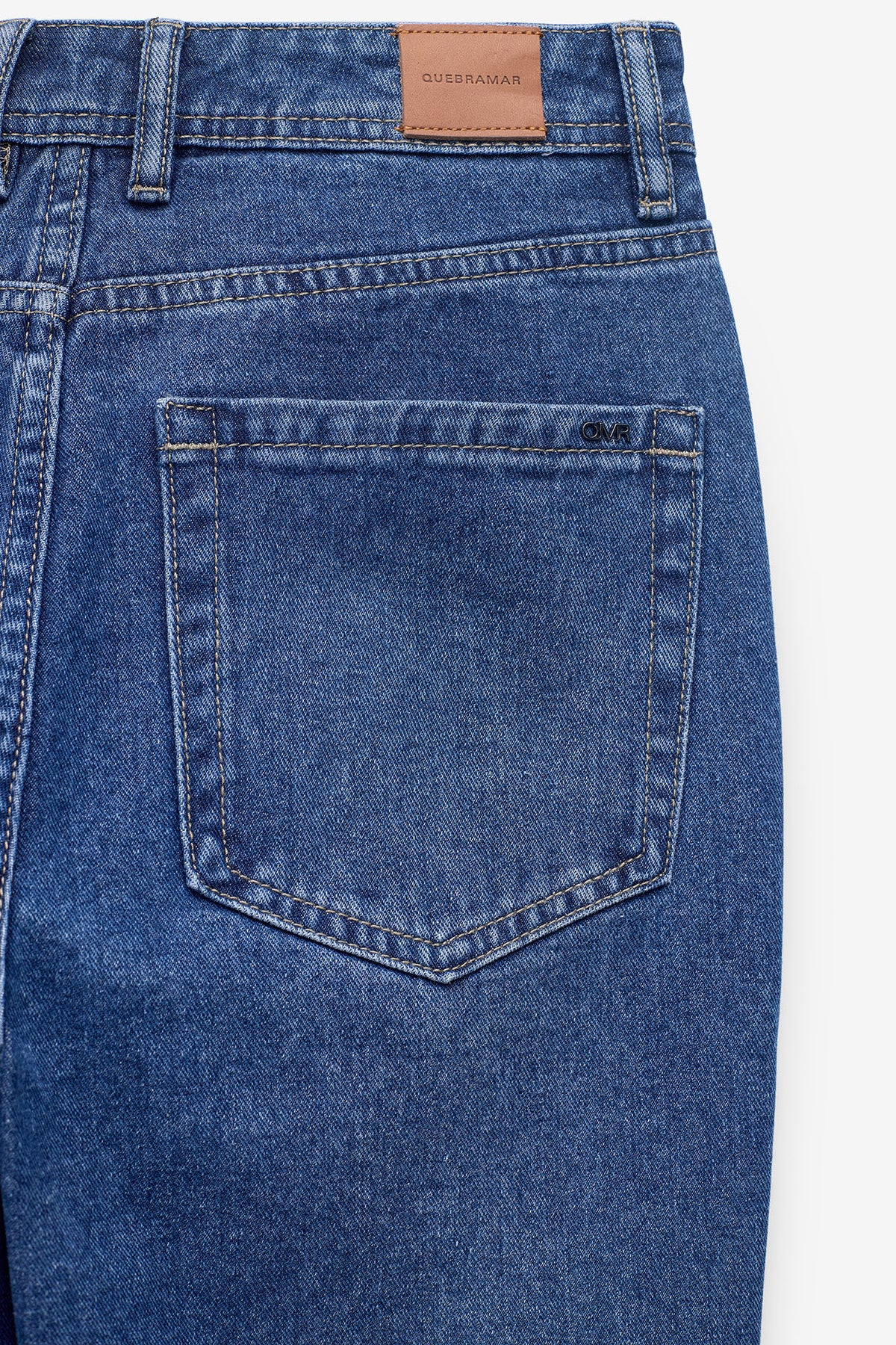 CALÇAS DENIM MOM FIT