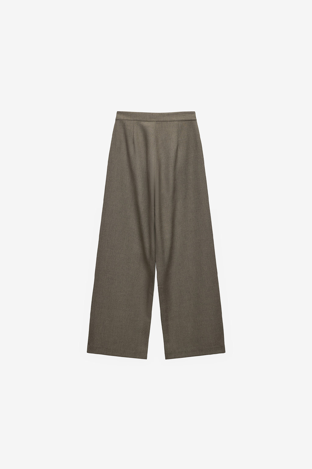 CALÇAS LARGAS COM BOLSOS CHAPA