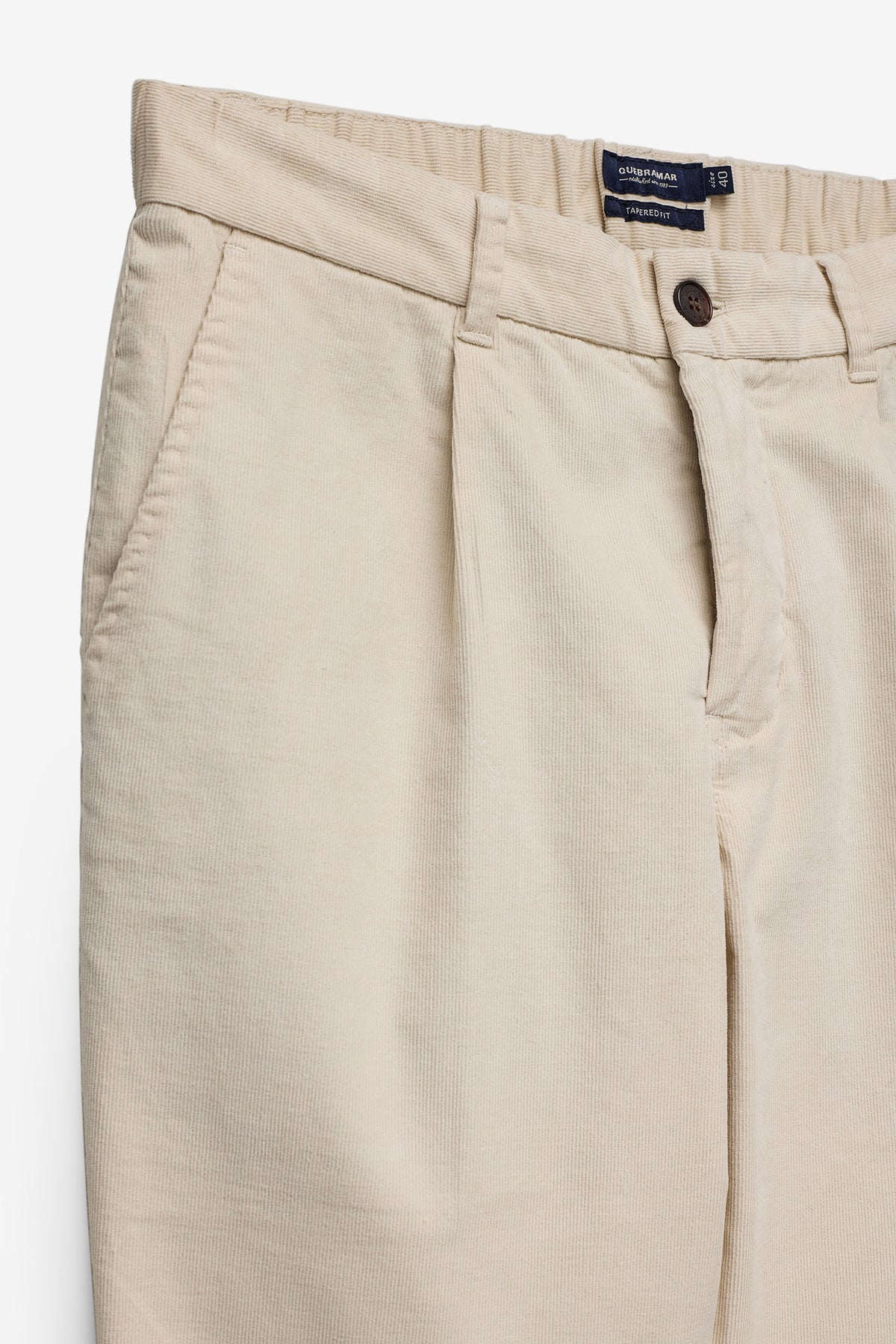 PANTALONES DE CORDUROY AJUSTE TAPERED
