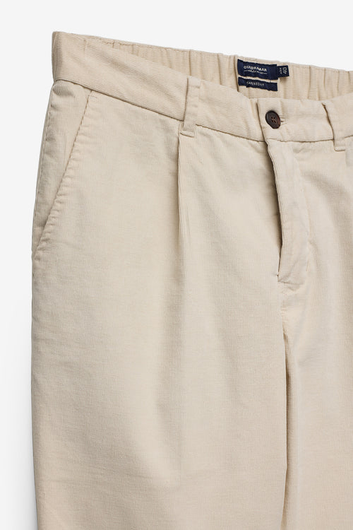 CALÇAS BOMBAZINA TAPERED FIT