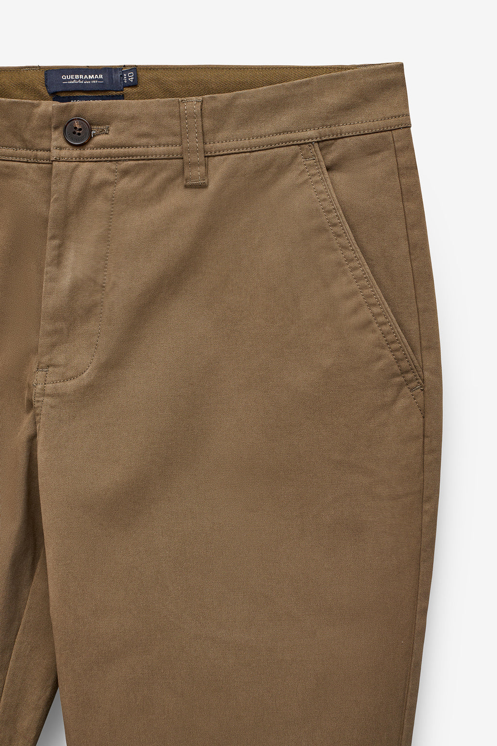 PANTALÓN CHINO DE SARGA REGULAR FIT
