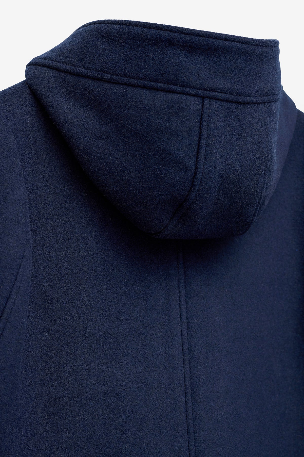 CHAQUETA DE PUNTO LARGO MEDIO CON CAPUCHA