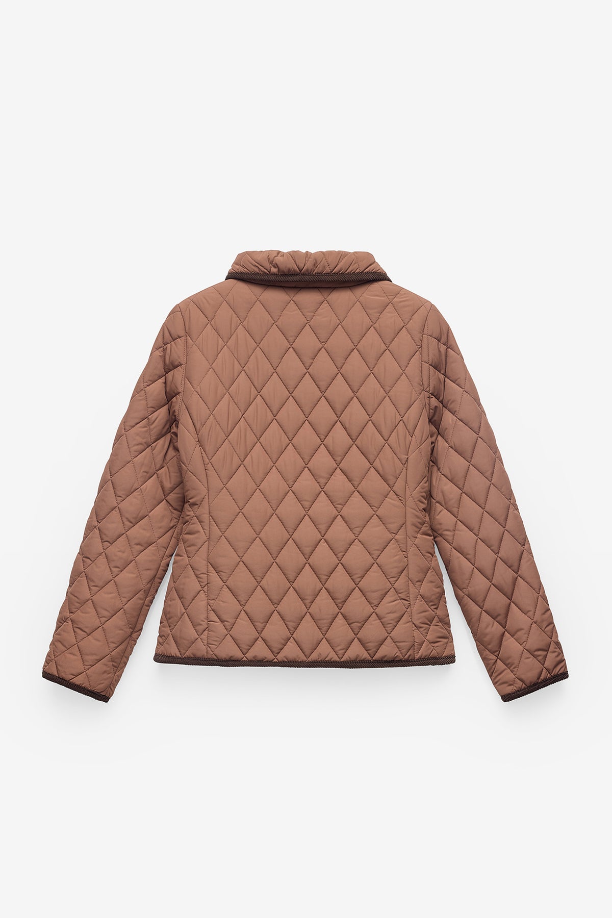 CHAQUETA CORTA CON ROMBOS