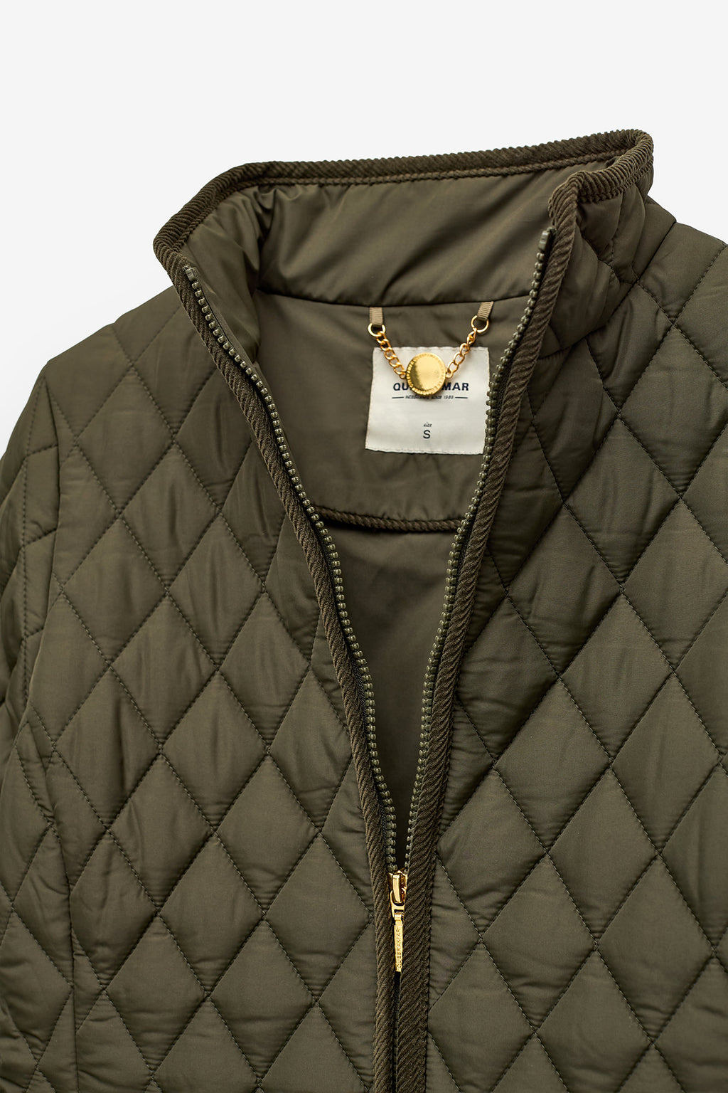 CHAQUETA ACOLCHADA CON CUELLO ALTO