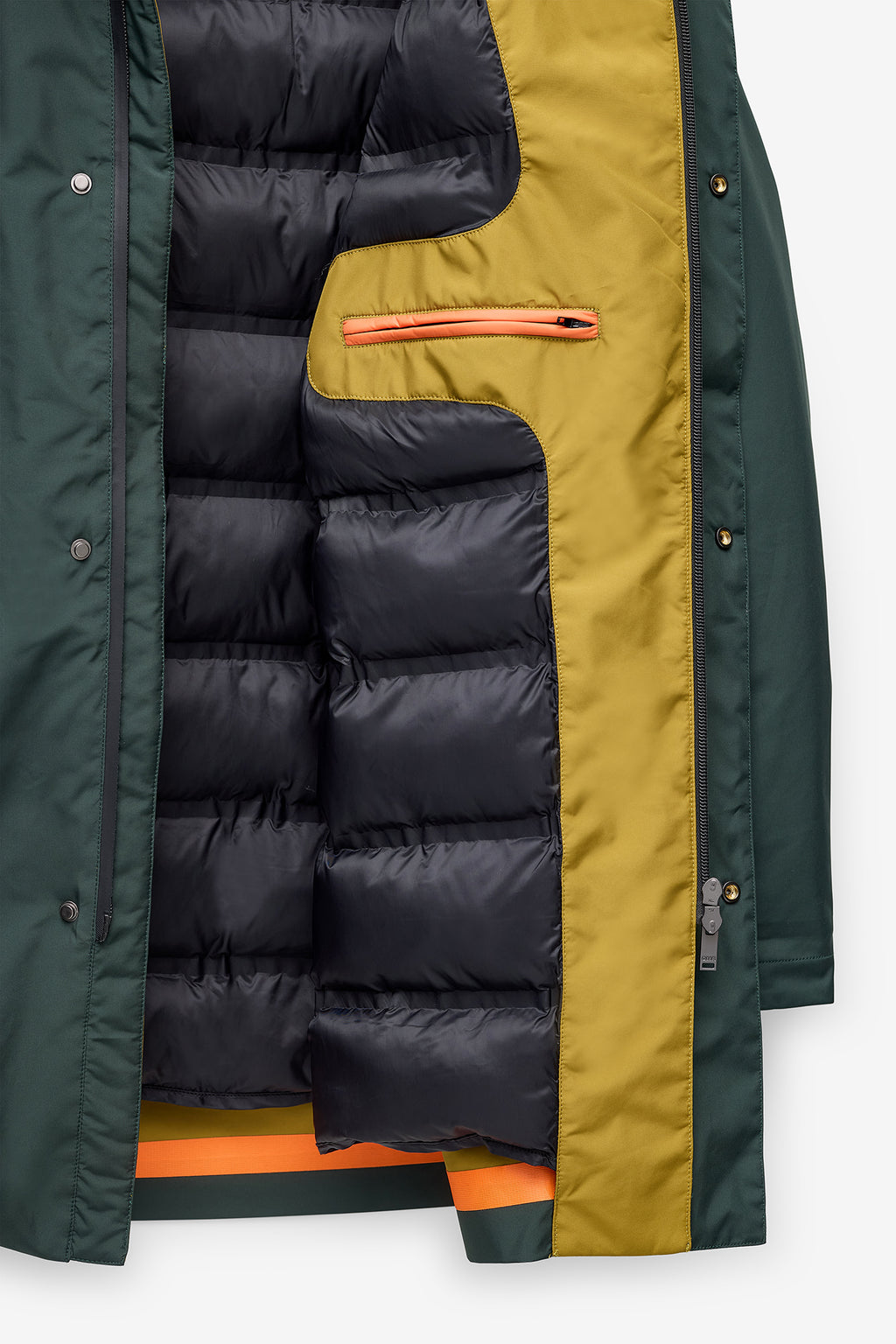 PARKA ACOLCHADA CON CAPUCHA