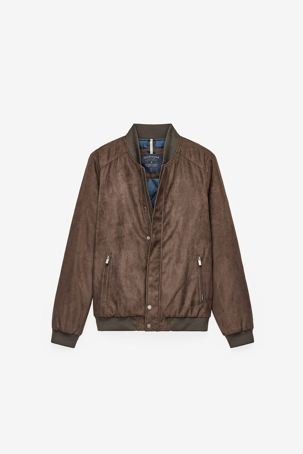 CHAQUETA BOMBER CON CREMALLERA