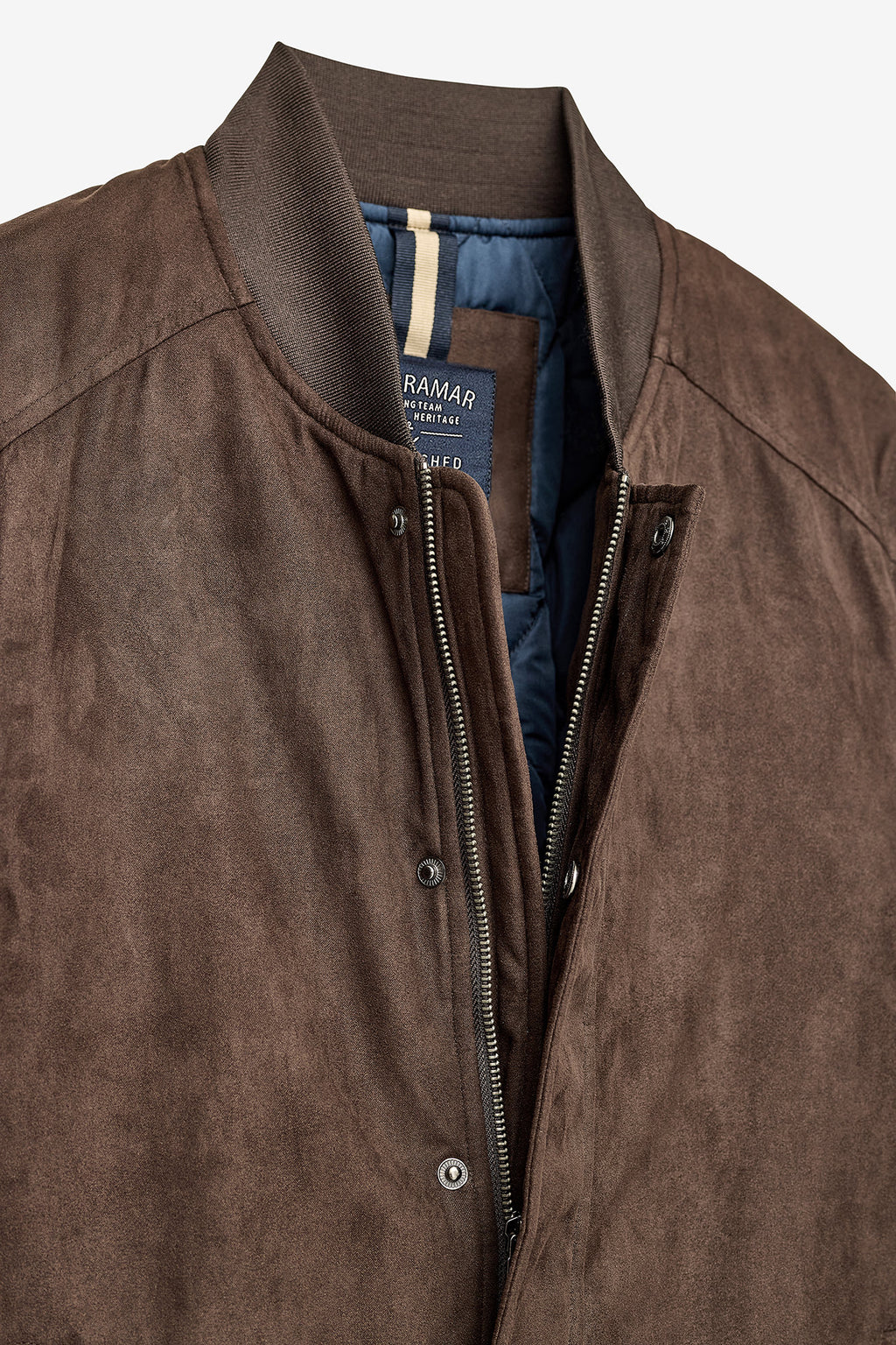CHAQUETA BOMBER CON CREMALLERA