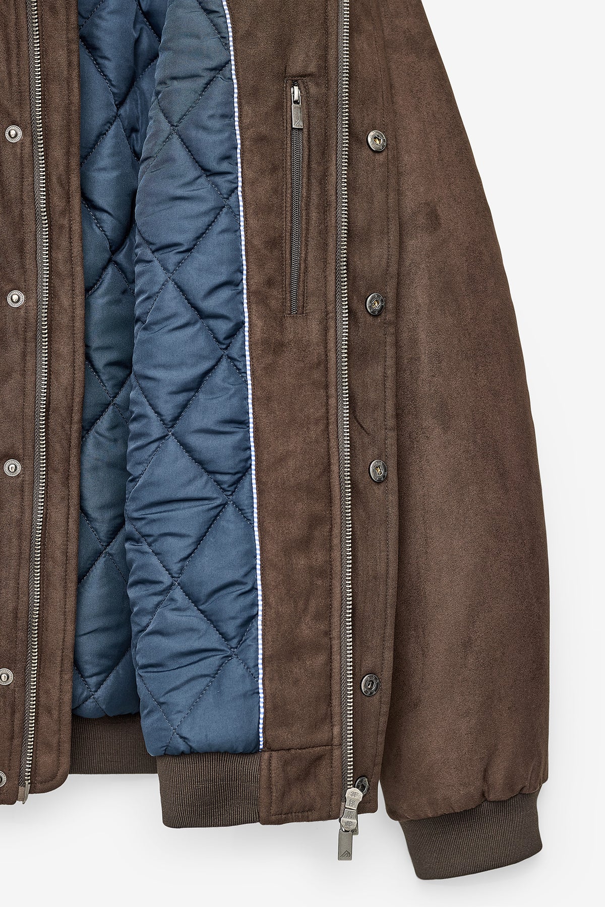 CHAQUETA BOMBER CON CREMALLERA